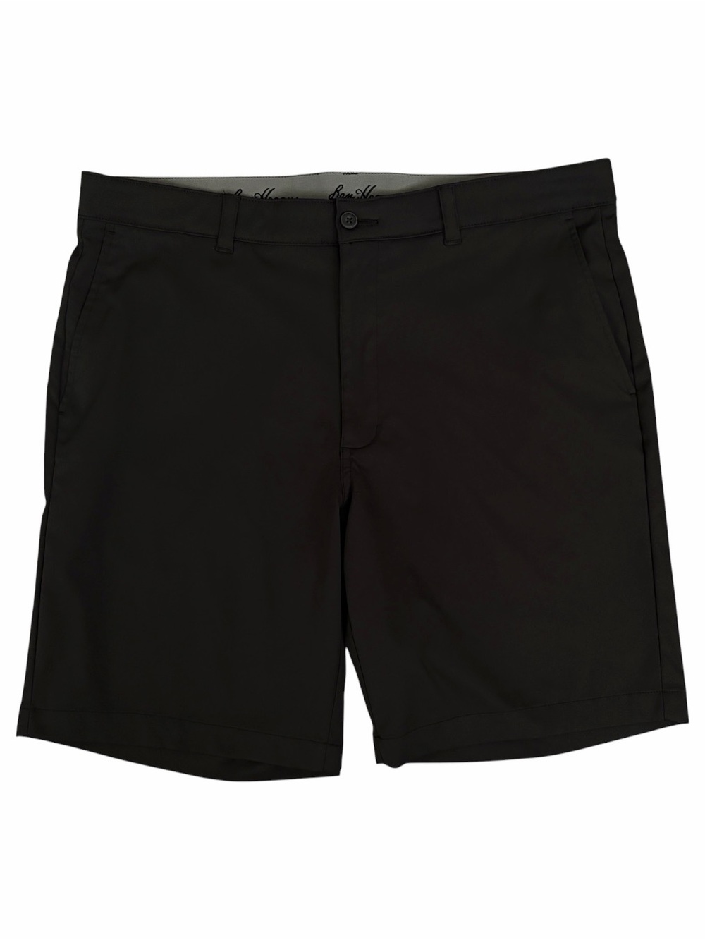 Ben Hogan Flat Front Black Golf Performance Shorts Mens Size 36